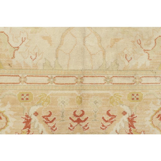 Rug & Kilim Oversized Antique 20th Century Portuguese Rug With Floral Motifs - Rug & Kilim For Sale - Image 4 of 9