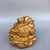Late 20th Century Gilt Bronze Toad Statue With Coin Accents and Inscribed Base For Sale - Image 5 of 9