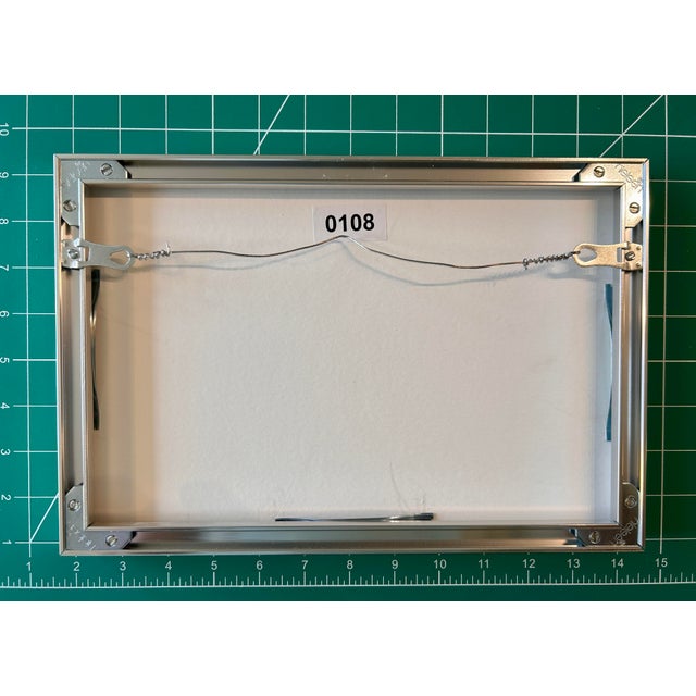 1990s Original Watercolor Painting “Eucalyptus Sprig” For Sale - Image 6 of 6