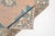 Textile Mid 20th Century Soft Peach, Denim Blue, and Cream Medallion Area Rug For Sale - Image 7 of 8