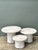 Stone Vintage Textured Faux Stone Side Tables For Sale - Image 7 of 12