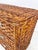 Late 20th Century Vintage Woven Rattan Wicker Campaign Dresser For Sale - Image 5 of 12