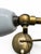 Vintage Italian Brass and Powder Blue Aluminum Table Lamps from Stilnovo, 1950s, Set of 2 For Sale - Image 6 of 9