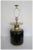 Late 20th Century '80s Postmodern Black Ceramic and Brass Table Lamp by Champman For Sale - Image 5 of 11