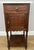 Add timeless French character to your home with this Antique French bedside table , crafted from oak and topped with a...
