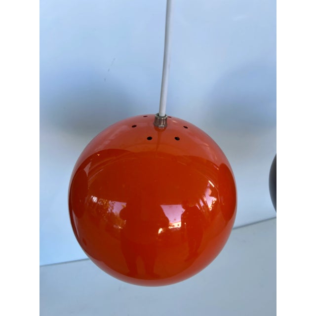 Vintage Topan Pendant Lights (Set of 3) For Sale In Miami - Image 6 of 12