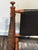 Vintage 1970s Faux Bamboo and Leather Folding Chair For Sale - Image 9 of 9