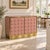 Dusty Rose Murano Glass Sphere Dry Bar on Brass Plinth from Justfurnituress SRL For Sale - Image 6 of 8
