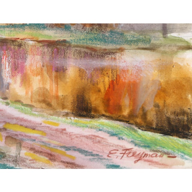 Clear Day Erik Freyman Size: 9.5 in. x 14 in. Watercolor with pastels on paper, signed in pen This watercolor painting...