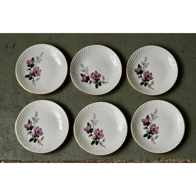 1950s Bohemian Flat Plates, Set of 6 For Sale - Image 5 of 5