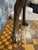 29.5”h Large Vintage Brass Greyhound Dog Sculpture For Sale In Washington DC - Image 6 of 6