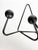 1960s Coat Rack with Black Balls, France, 1960s For Sale - Image 5 of 12