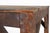 Brown French Industrial Console Table in Wood, 1920s For Sale - Image 8 of 18