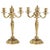 19th Century Louis XV Candelabras in Gold Gilt Bronze, Set of 2 For Sale - Image 10 of 10