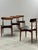 Black Vintage Dining Chairs in Teak and Black Leather by H.W. Klein for Bramin, Denmark, 1960s, Set of 4 For Sale - Image 8 of 16