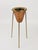 Copper & Brass Tripod Floor Ashtray attributed to Carl Auböck, Austria, 1950s For Sale - Image 3 of 18