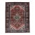 Vintage Persian Hamadan Hand-Knotted Rug 3'9" X 4'10" For Sale