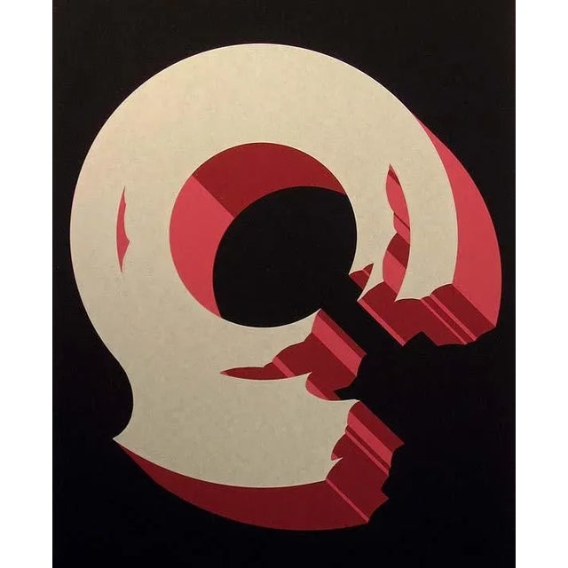 Unframed Untitled Limited Edition Serigraph Art Print Hand signed & numbered by the artist Paper Size: 30" x 22" Image...