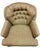 1970s Hollywood Regency Leopard Print Tufted Swivel Rocker Lounge Chair For Sale In Raleigh - Image 6 of 7