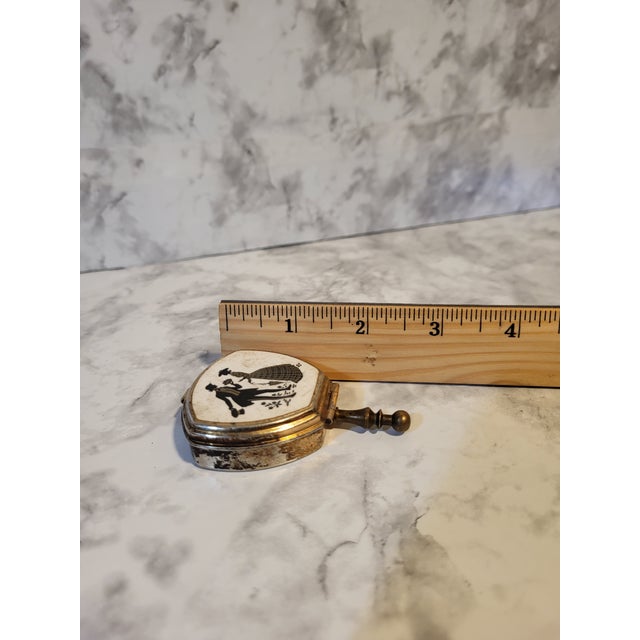 Mid 20th Century Portable Ashtray Courting Couple For Sale - Image 13 of 14