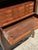 Brown Vintage Inlay Secretaire With Stone Top For Sale - Image 8 of 13