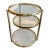 1970s Swivel End Table Attributed to Milo Baughman For Sale