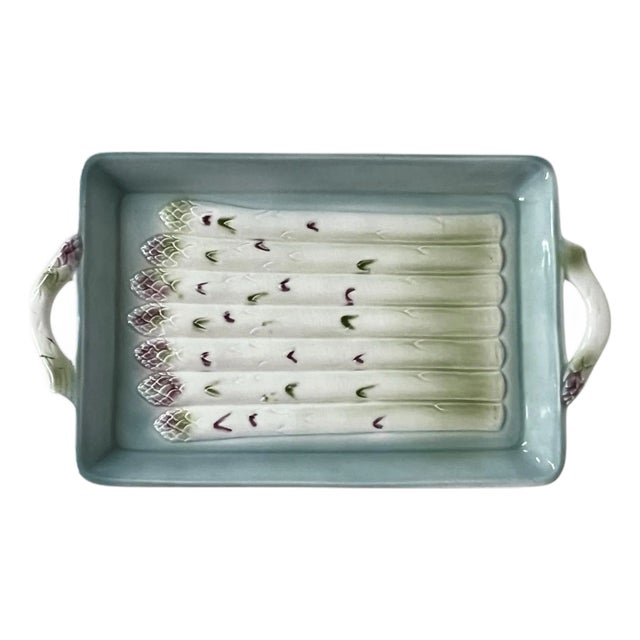 Asparagus Serving Platter, Made in Italy for Williams-Sonoma For Sale