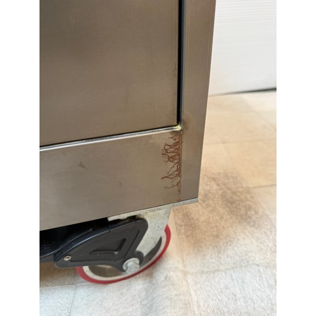 Plan Hold Lateral Filing Cabinet on Casters For Sale - Image 9 of 12