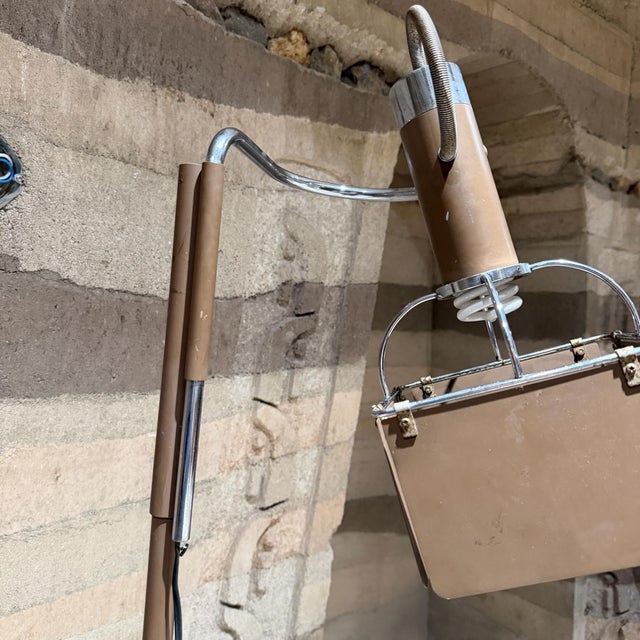 ColortranBurbank California, Berkey Photo Inc Industrial Floor Lamp Mid Century For Sale - Image 4 of 14