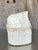 Off-white Vintage Boho Original Studio Pottery Vase For Sale - Image 8 of 9