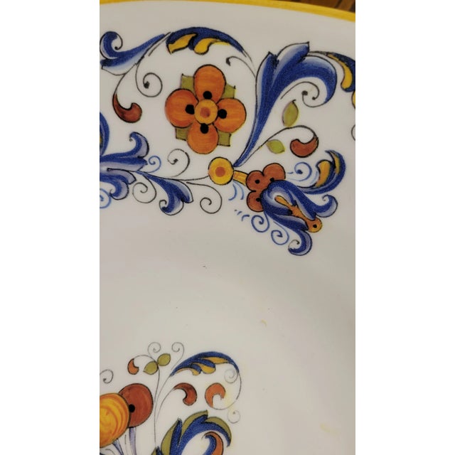 Italian Vintage Italian Ceramic Bowl For Sale - Image 3 of 11