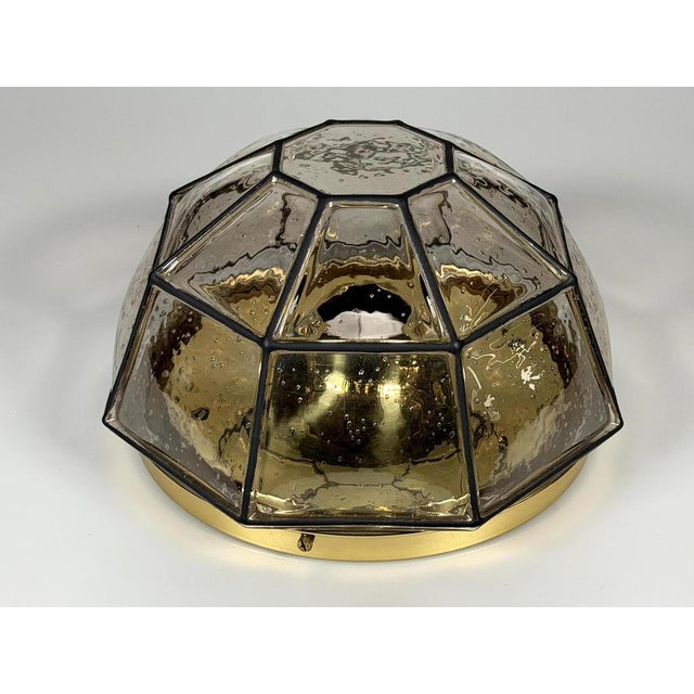 Ceiling Lamp from Glashütte Limburg, Germany, 1960s-1970s For Sale - Image 12 of 18