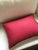 Vintage Red & Black Woven Turkish Decorative Bolster Pillow For Sale - Image 4 of 5