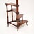 Wood Georgian Style Library Steps, 1930 For Sale - Image 7 of 11