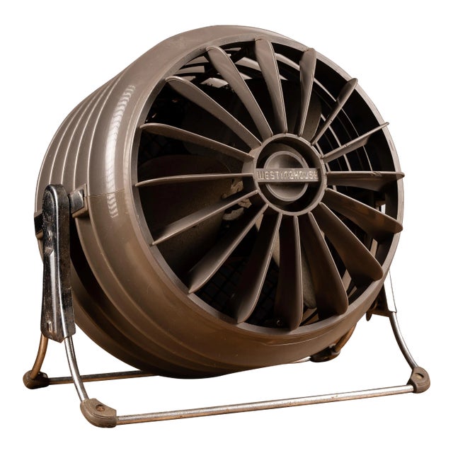 Vintage Mid Century Westinghouse Desk Fan For Sale