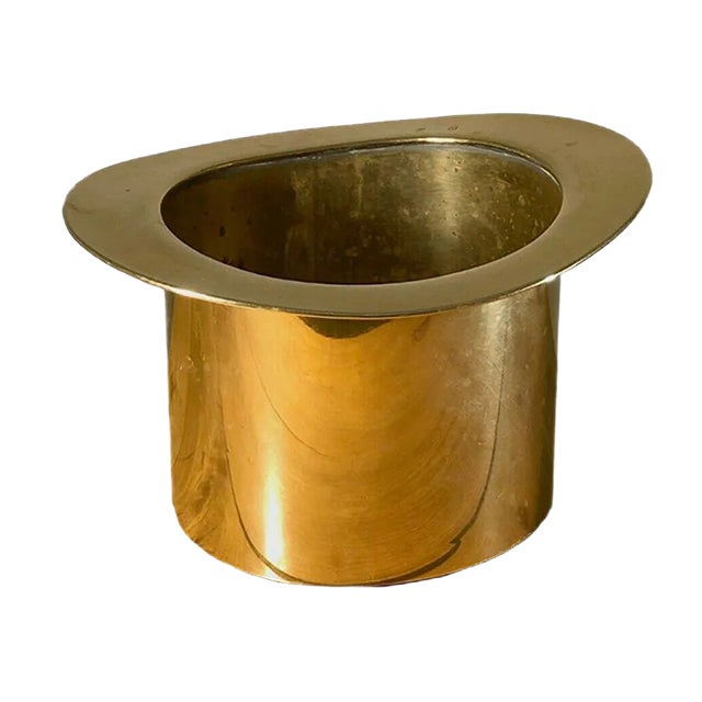 French Gilt Bronze Champagne Bucket, 1970s For Sale