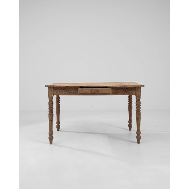 19th Century French Wooden Dining Table For Sale - Image 16 of 18