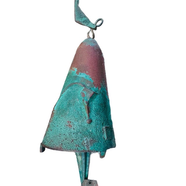 Paolo Soleri 1960s Bronze Wind Bell Chime by Paolo Soleri for Arcosanti For Sale - Image 4 of 9