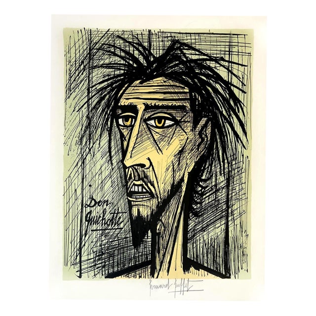 Bernard Buffet, Don Quixote, 1989, Lithograph For Sale
