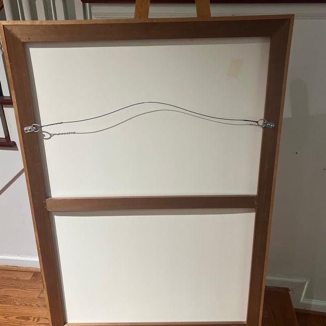 20th Century Oil on Board Framed Signed Depicting View of Naked Lady For Sale - Image 10 of 10
