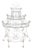 English Mid-20th Century Semi-Circular Wirework Plant Stand For Sale
