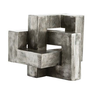 Modern Aluminum Knot Sculpture For Sale