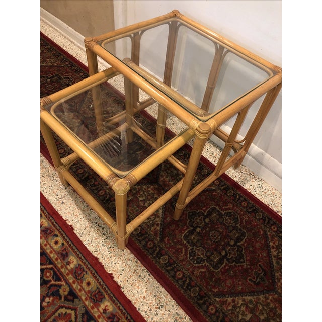 Bring natural warmth and relaxed vintage style to your home with this **Vintage Mid-Century Modern (MCM) Boho Rattan,...