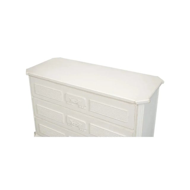 2020s White Painted Chest of Drawers For Sale - Image 5 of 9