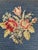 Early 20th Century Antique French Country Style Mahogany Footstool With Floral Needlepoint Cushion For Sale - Image 5 of 14