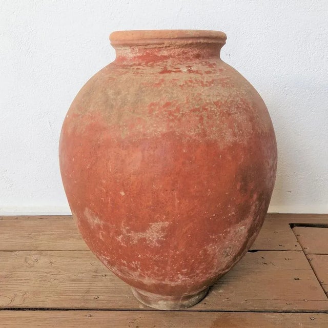 Ceramic Tinaja Impruneta Wine Amphora in Terracotta. Spain, 1880s For Sale - Image 7 of 7