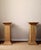 Gabriella Crespi Bamboo and Rattan Column Pedestals by Cristina Celestino, 1960s, Set of 2 For Sale - Image 4 of 18