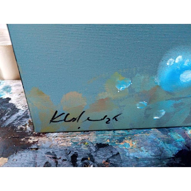 Ovidiu Kloska, Time Is the Most Talented Jeweler, 1977, Canvas For Sale - Image 6 of 9