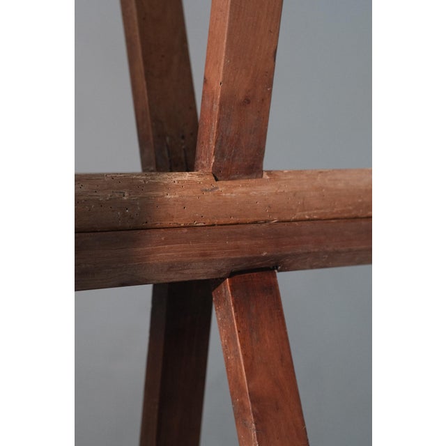 Cherrywood Farmhouse Benches, Set of 2 For Sale - Image 10 of 12