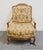 Wood High End Louis XV French Provincial Accent Bergere Arm Chair For Sale - Image 7 of 18